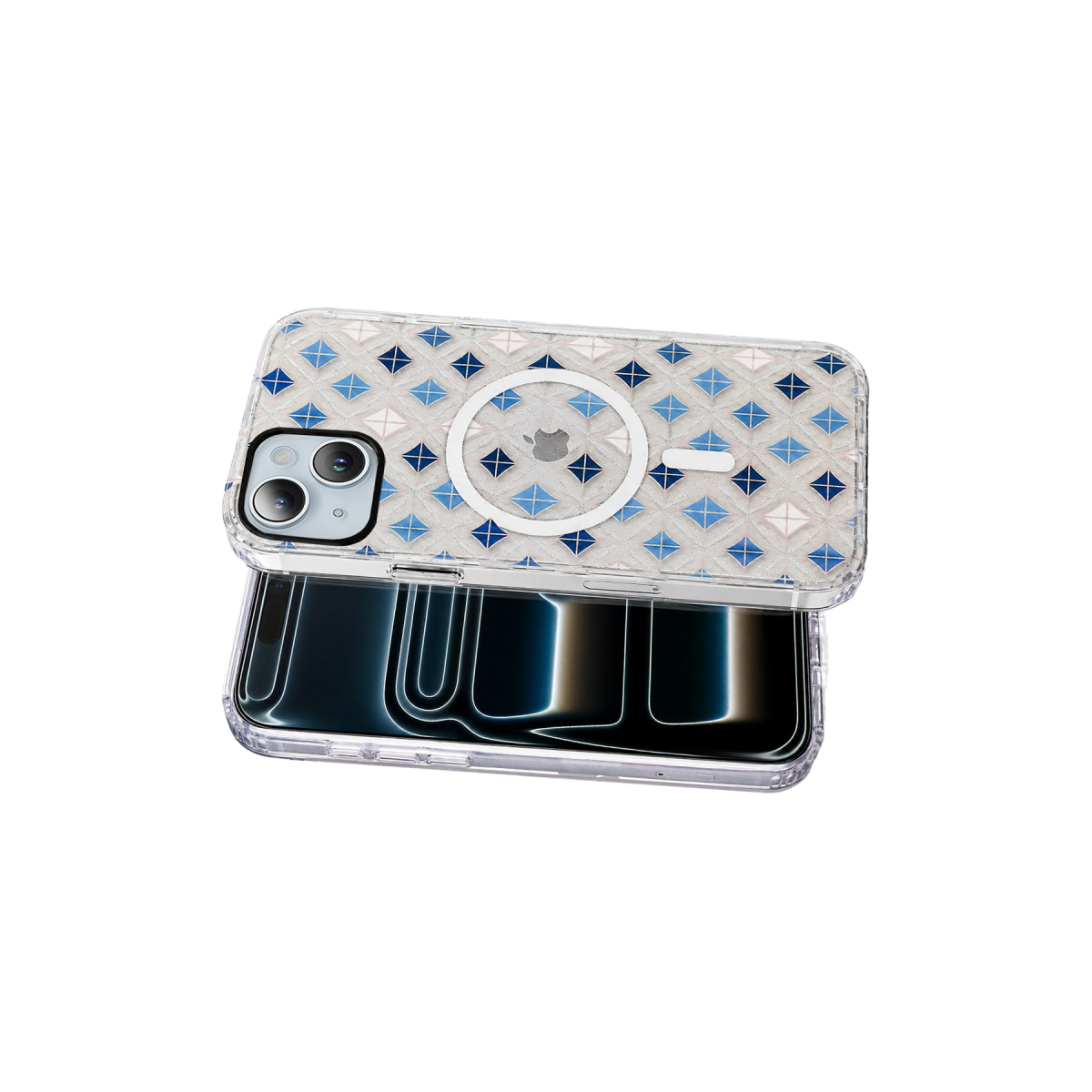 Onegif Apple iPhone 14 Desina Magsafe Kapak - Desen 4