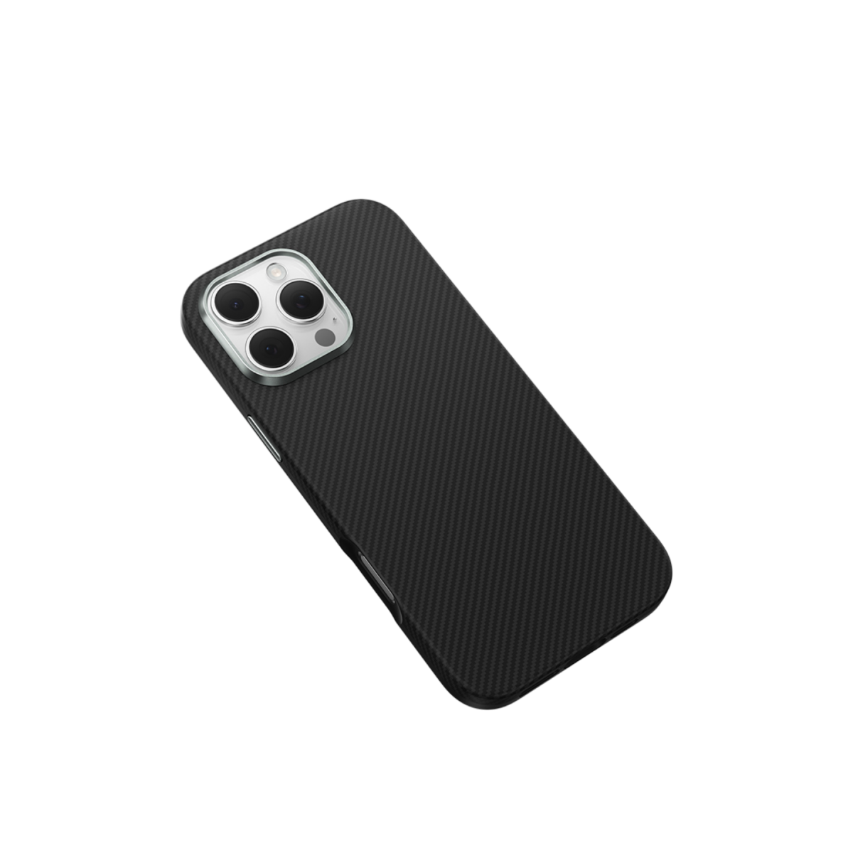 Keephone Apple iPhone 16 Pro Max Kevlar Caiser Magsafe Kapak - Siyah