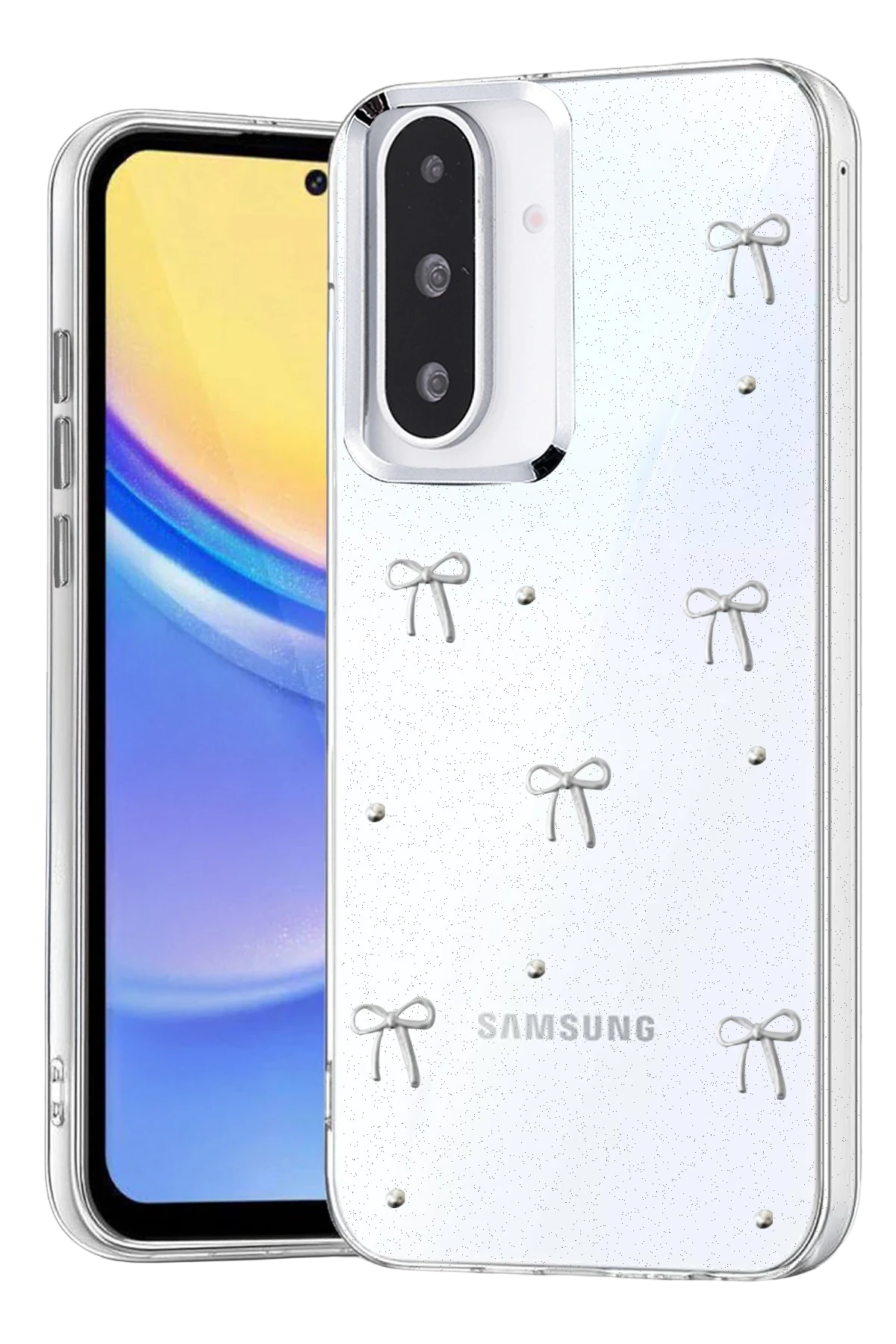 Newface Samsung Galaxy A27 5G Fiyonk Desenli Kapak - Desen 5