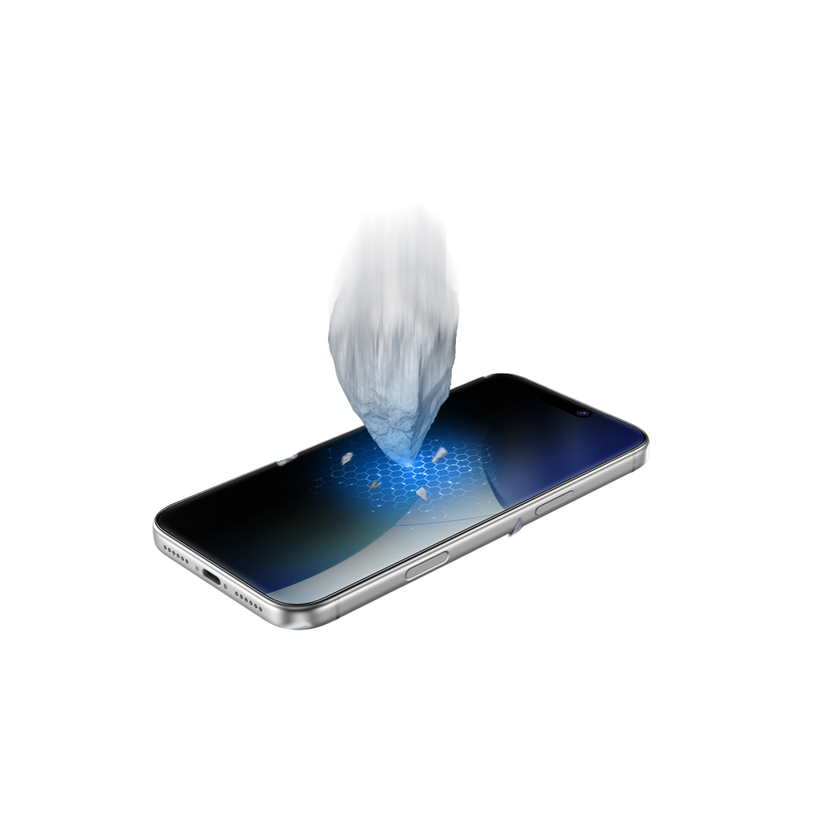Keephone Apple iPhone 17 Pro Titancore Hayalet Cam Ekran Koruyucu - Siyah
