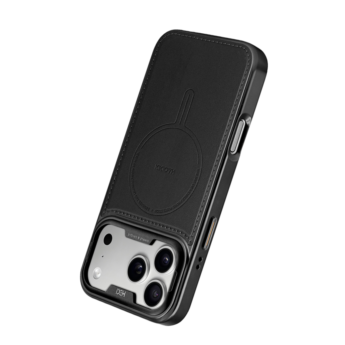 HDD Apple iPhone 17 Pro HBC-465 Carnallite Magsafe Kapak - Siyah