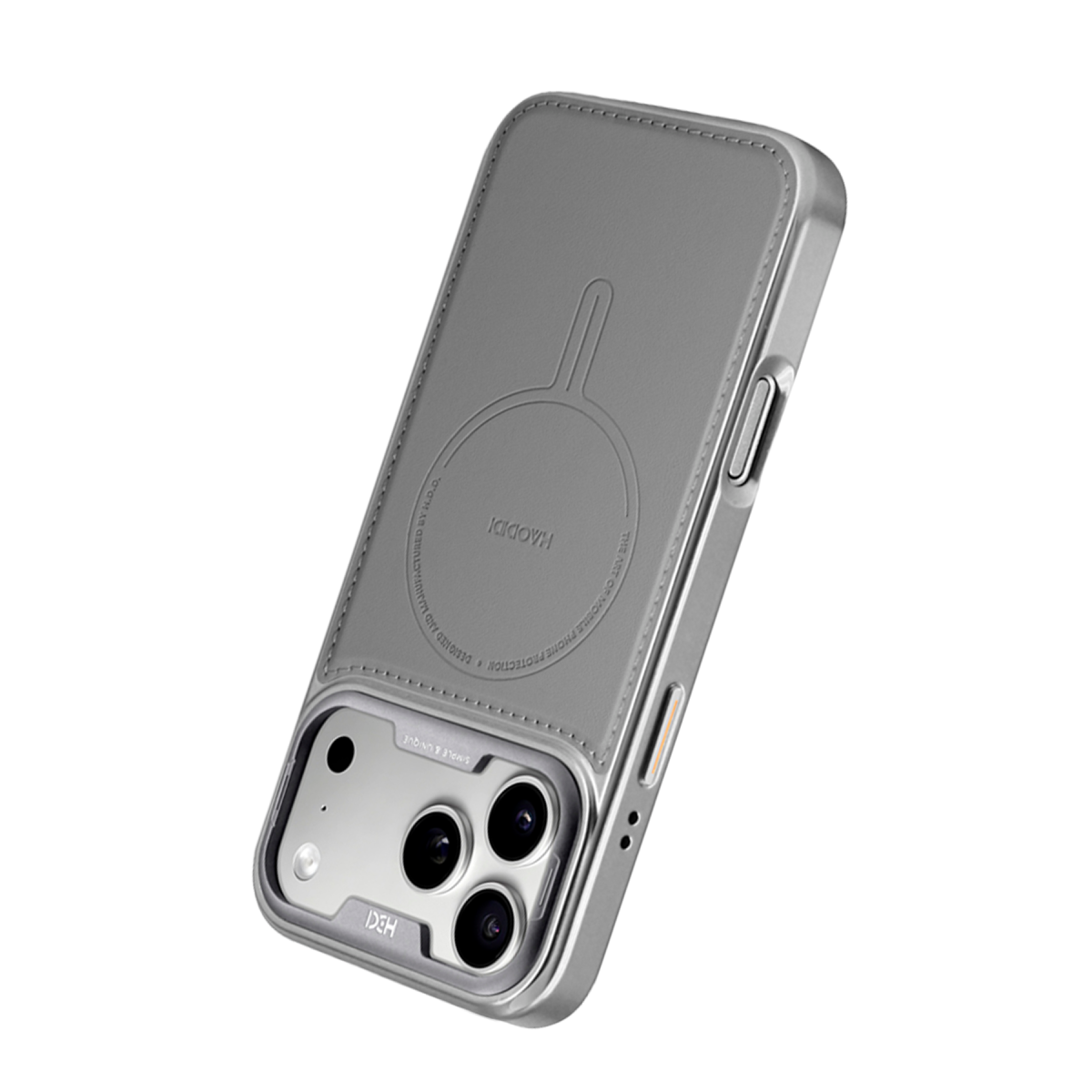 HDD Apple iPhone 17 Pro HBC-465 Carnallite Magsafe Kapak - Titan Gri