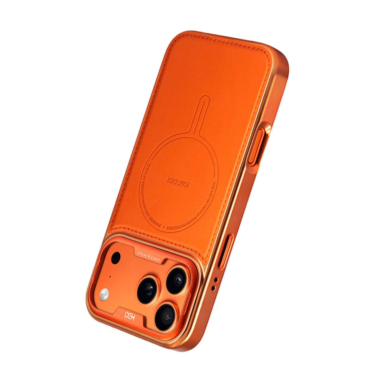 HDD Apple iPhone 17 Pro HBC-465 Carnallite Magsafe Kapak - Turuncu