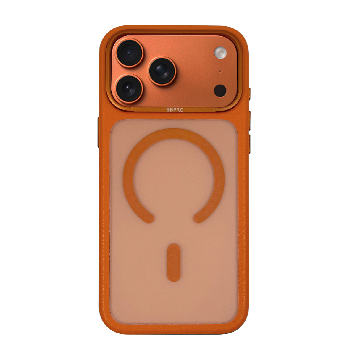 Santa Barbara Polo Racquet Club Apple iPhone 17 Pro Max Grant Magsafe Kapak - Turuncu