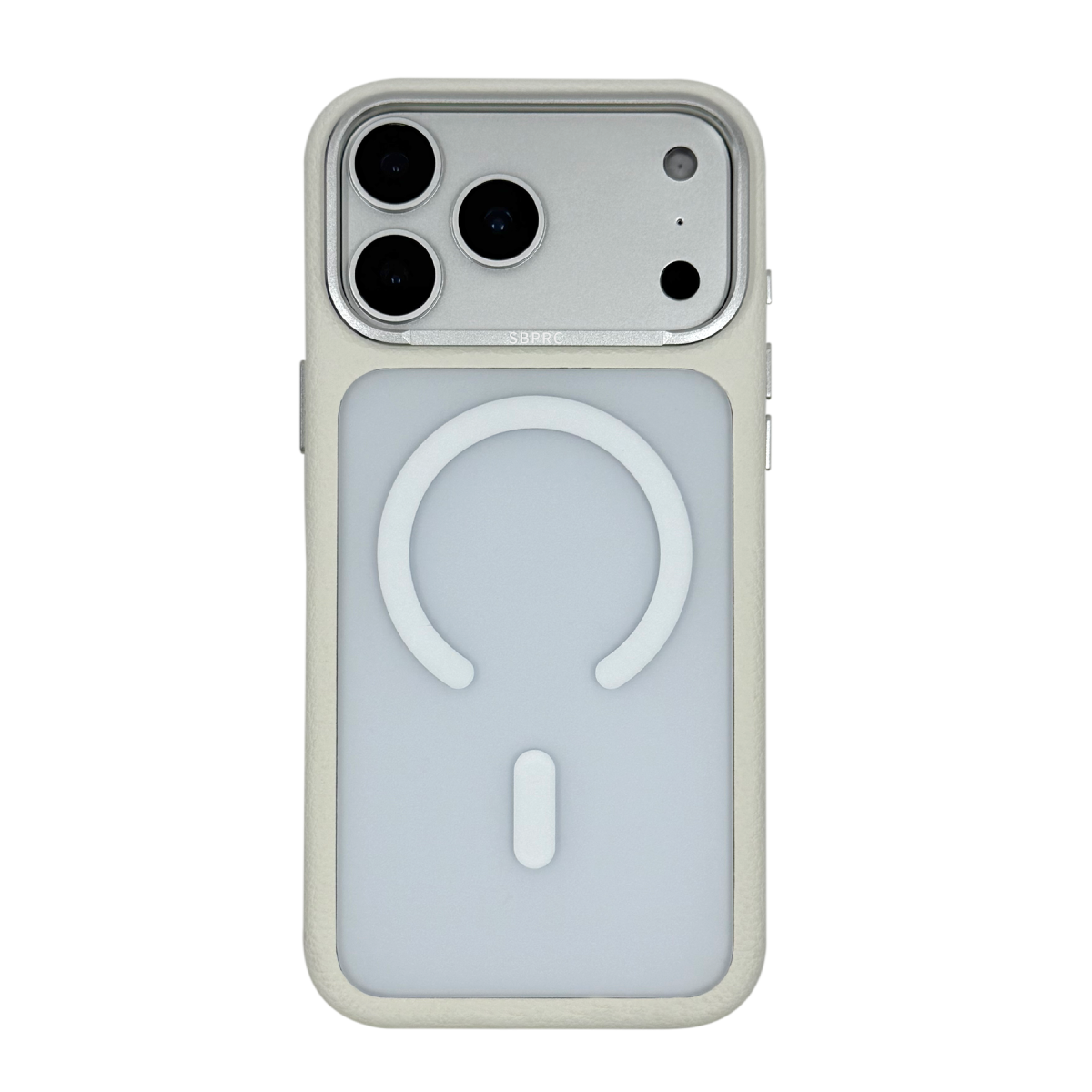 Santa Barbara Polo Racquet Club Apple iPhone 17 Pro Grant Magsafe Kapak - Beyaz