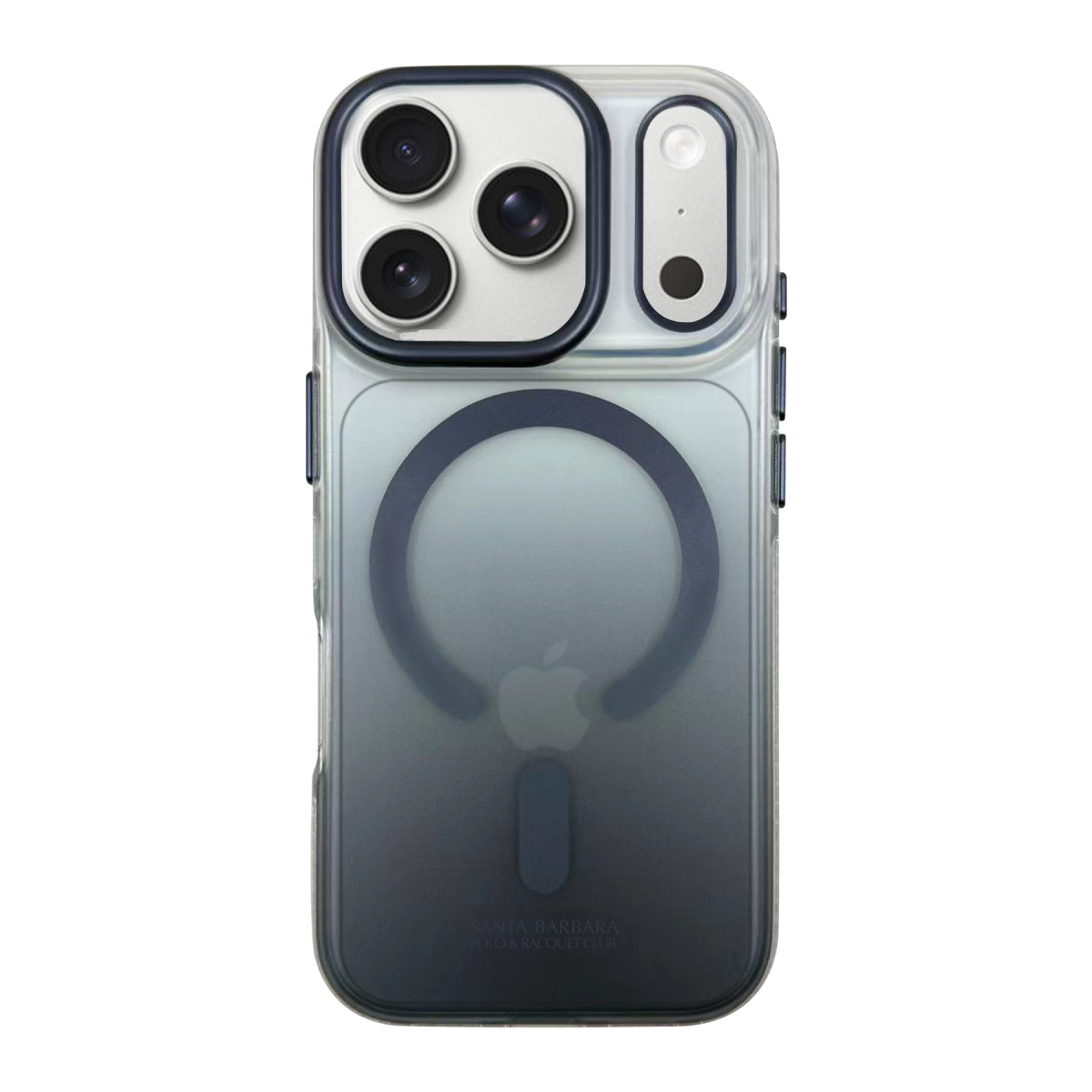 Santa Barbara Polo Racquet Club Apple iPhone 17 Pro Augus Magsafe Kapak - Lacivert