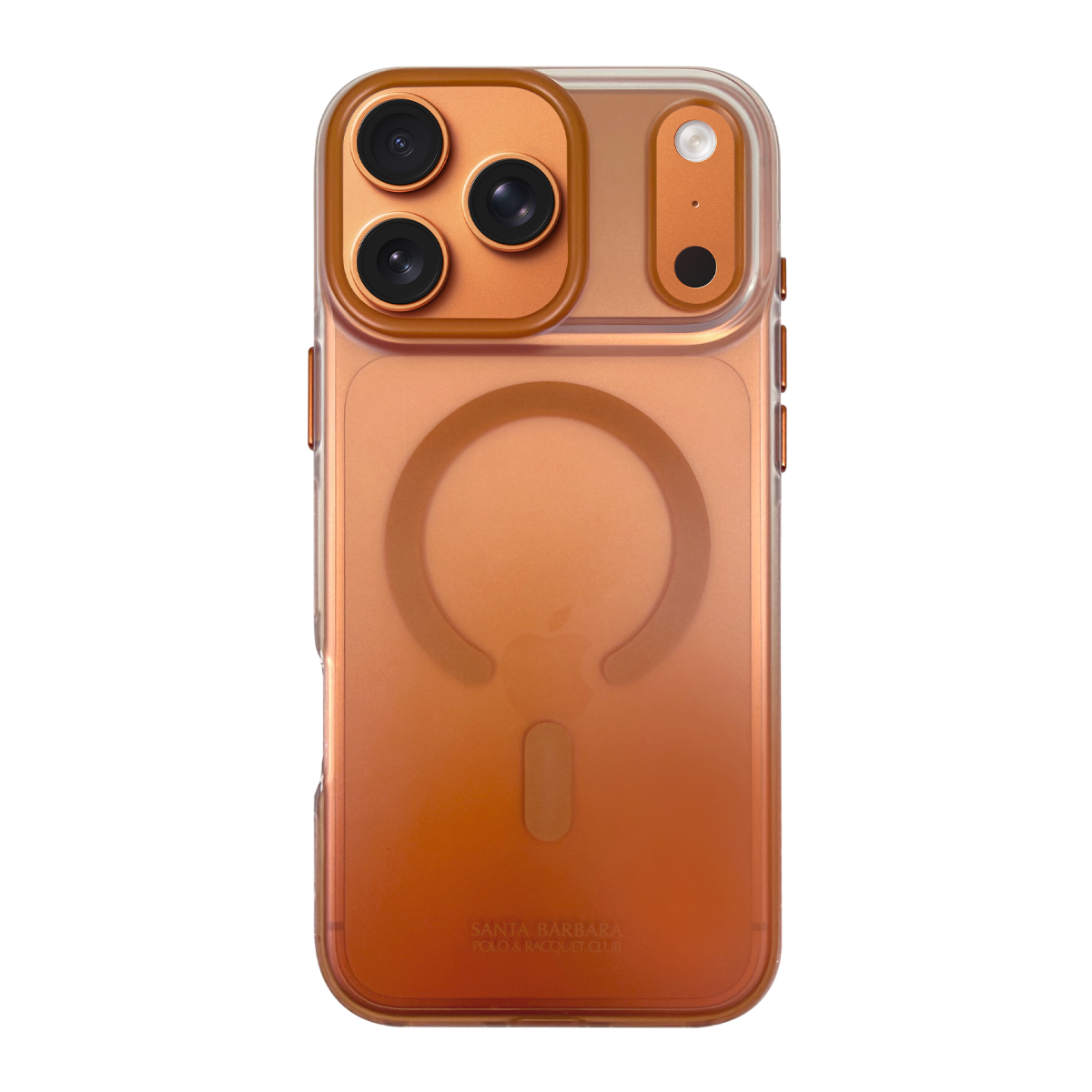Santa Barbara Polo Racquet Club Apple iPhone 17 Pro Augus Magsafe Kapak - Turuncu