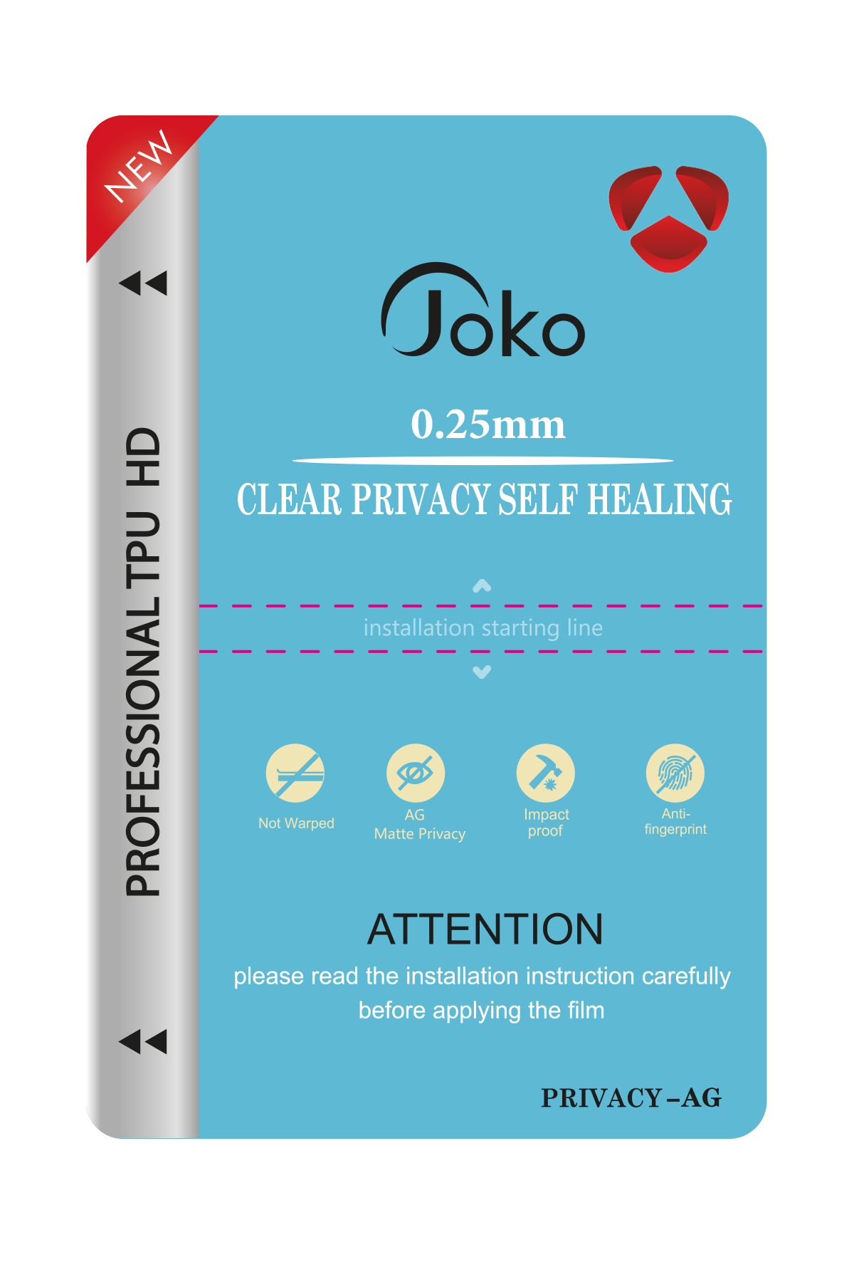 Joko TPU 0.25MM HD Makine Auto Repair Hayalet Ekran Koruyucu