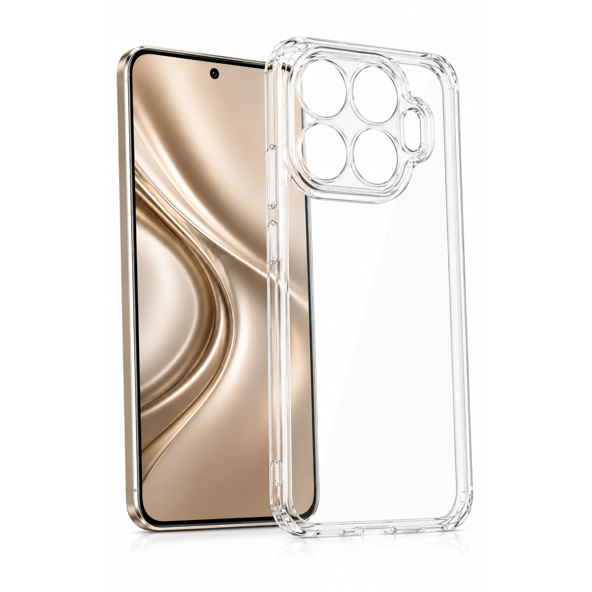 Newface Xiaomi Mi 17T Lüx Şeffaf Silikon - Şeffaf — görsel 3