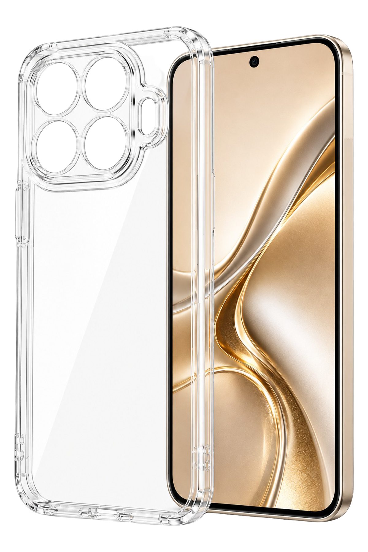 Newface Xiaomi Mi 17T Lüx Şeffaf Silikon - Şeffaf — görsel 2