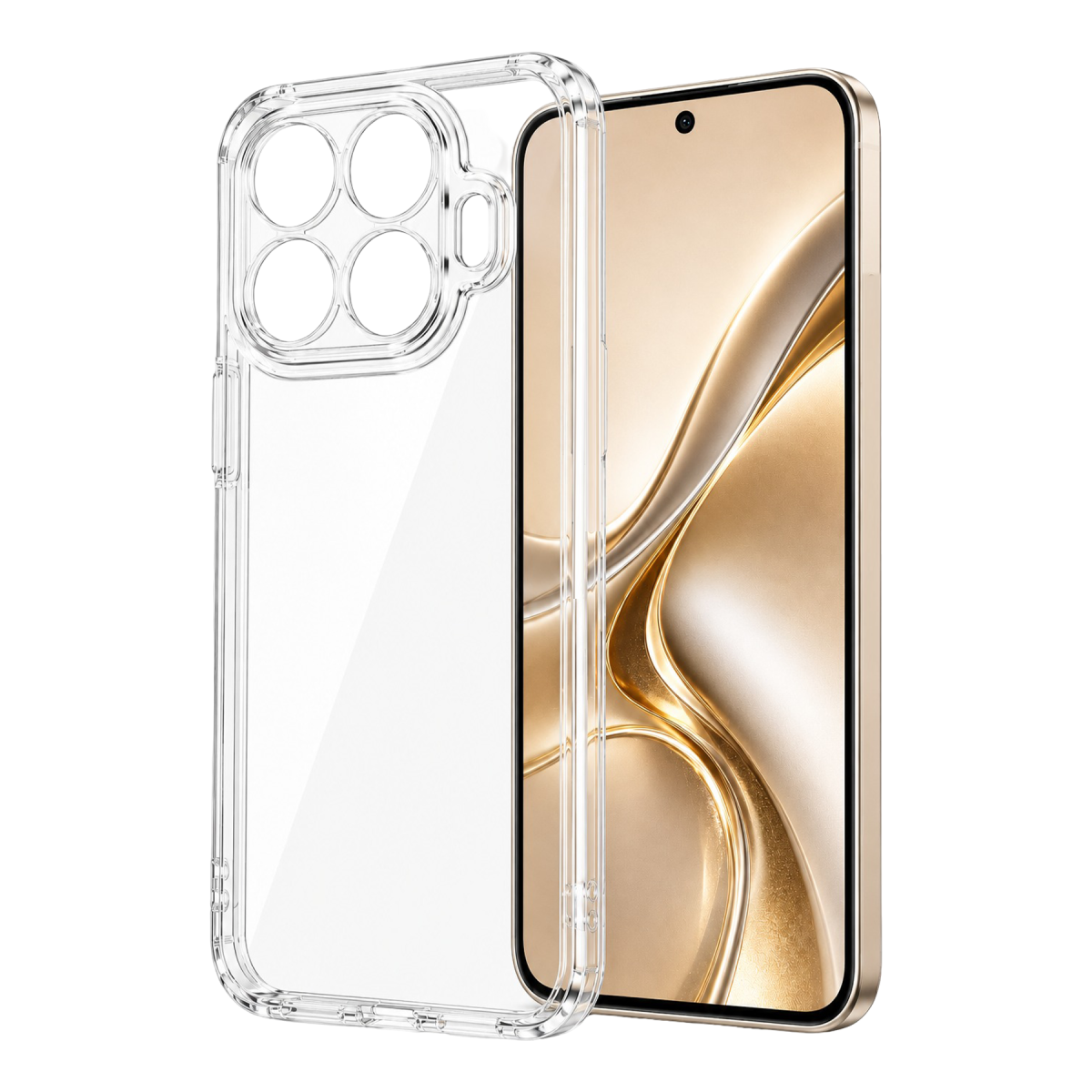 Newface Xiaomi Mi 17T Lüx Şeffaf Silikon - Şeffaf — görsel 4