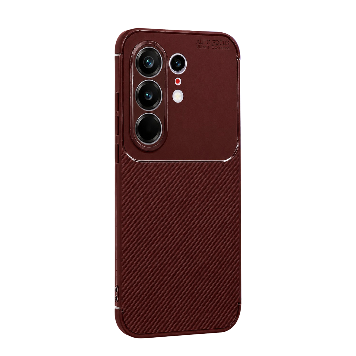 Newface Tecno Camon 50 Pro 5G Auto Focus Karbon Kapak - Bordo — görsel 11