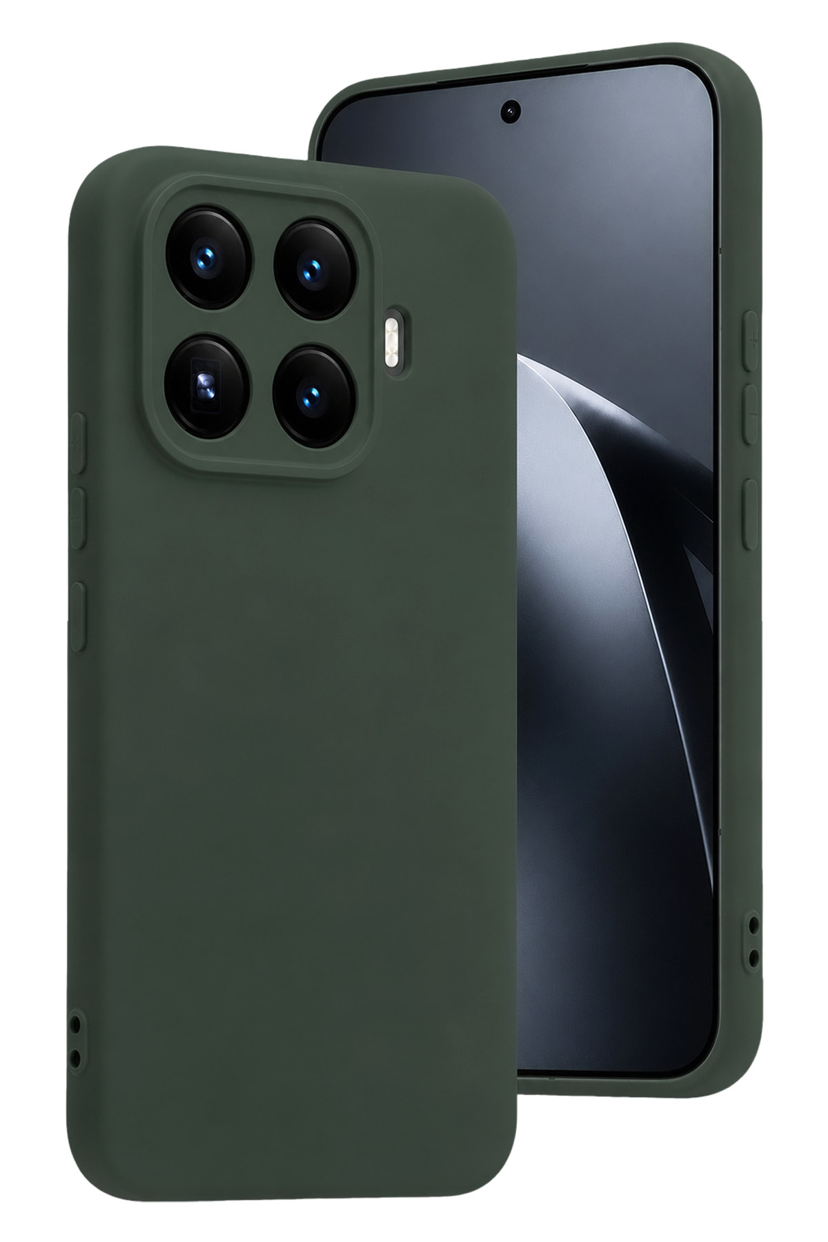Newface Xiaomi Mi 17T Pro First Silikon - Koyu Yeşil