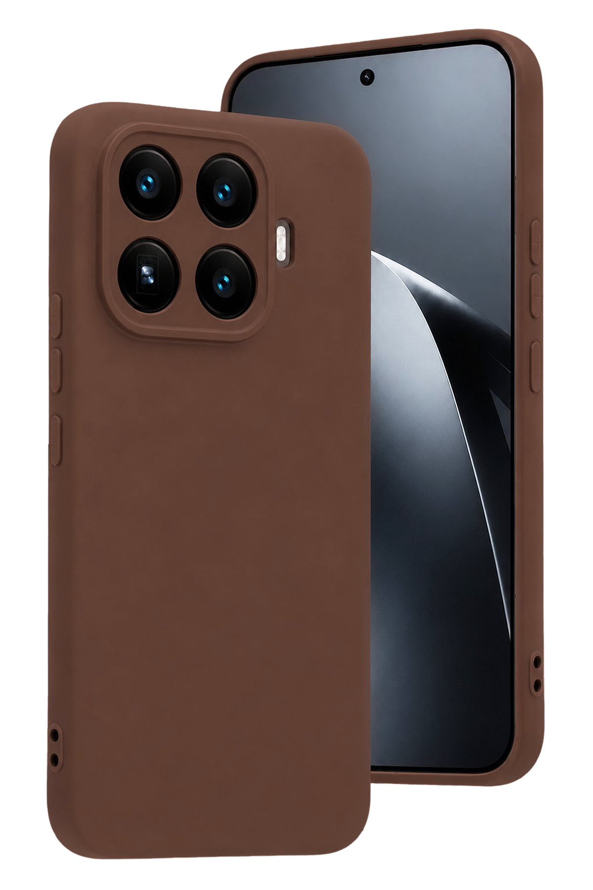 Newface Xiaomi Mi 17T Pro First Silikon - Kahverengi