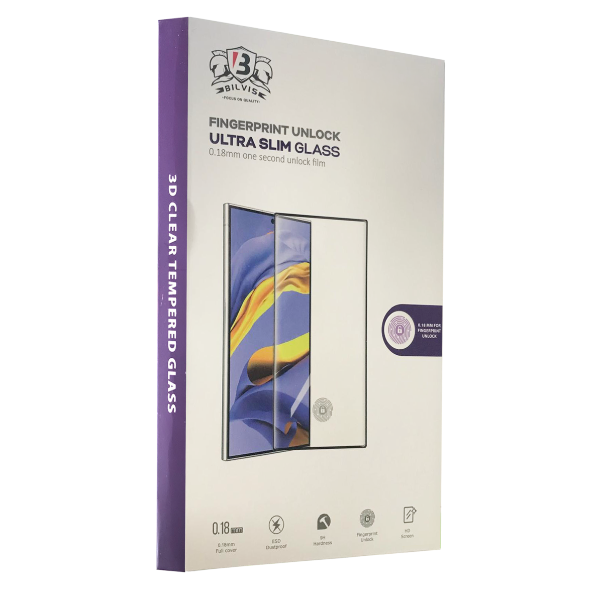 Newface Samsung Galaxy S25 Edge Bilvis 0.18mm Plus Cam Ekran Koruyucu — görsel 2
