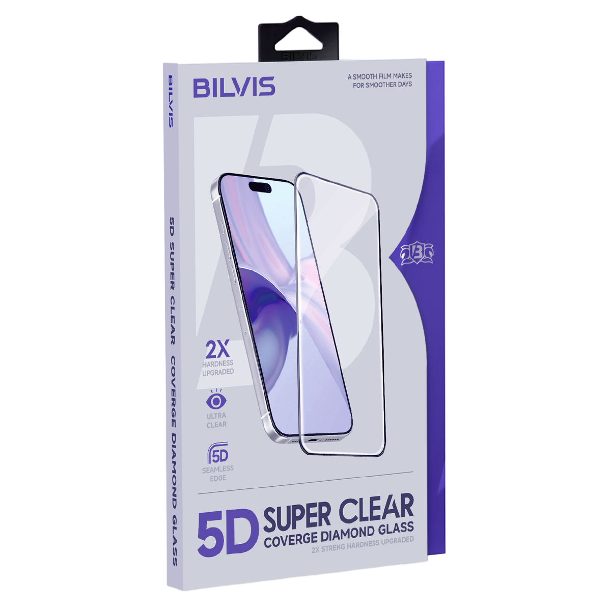 Newface Apple iPhone 17 Air Bilvis 5D Super Clear Diamond Cam Ekran Koruyucu — görsel 7