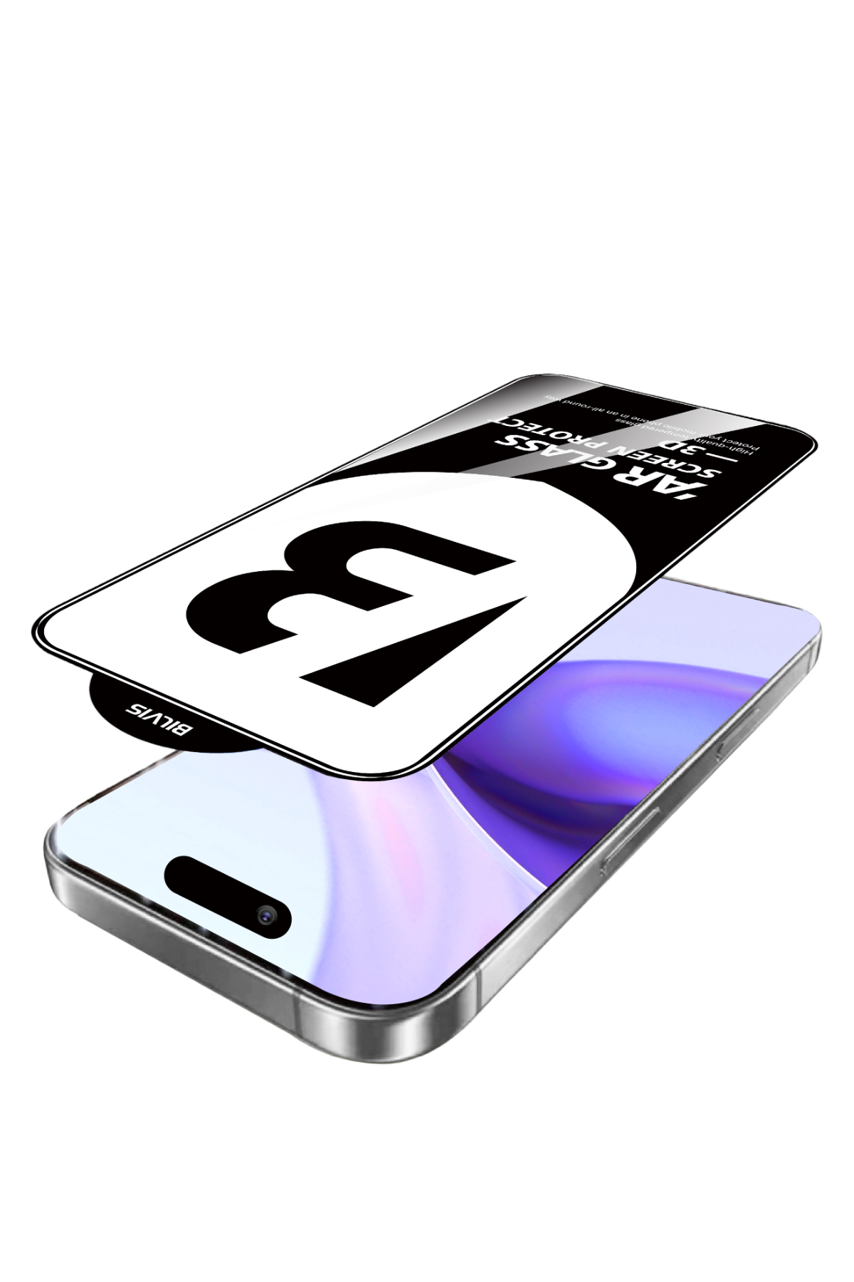 Newface Apple iPhone 17 Air Bilvis 5D Super Clear Diamond Cam Ekran Koruyucu — görsel 3