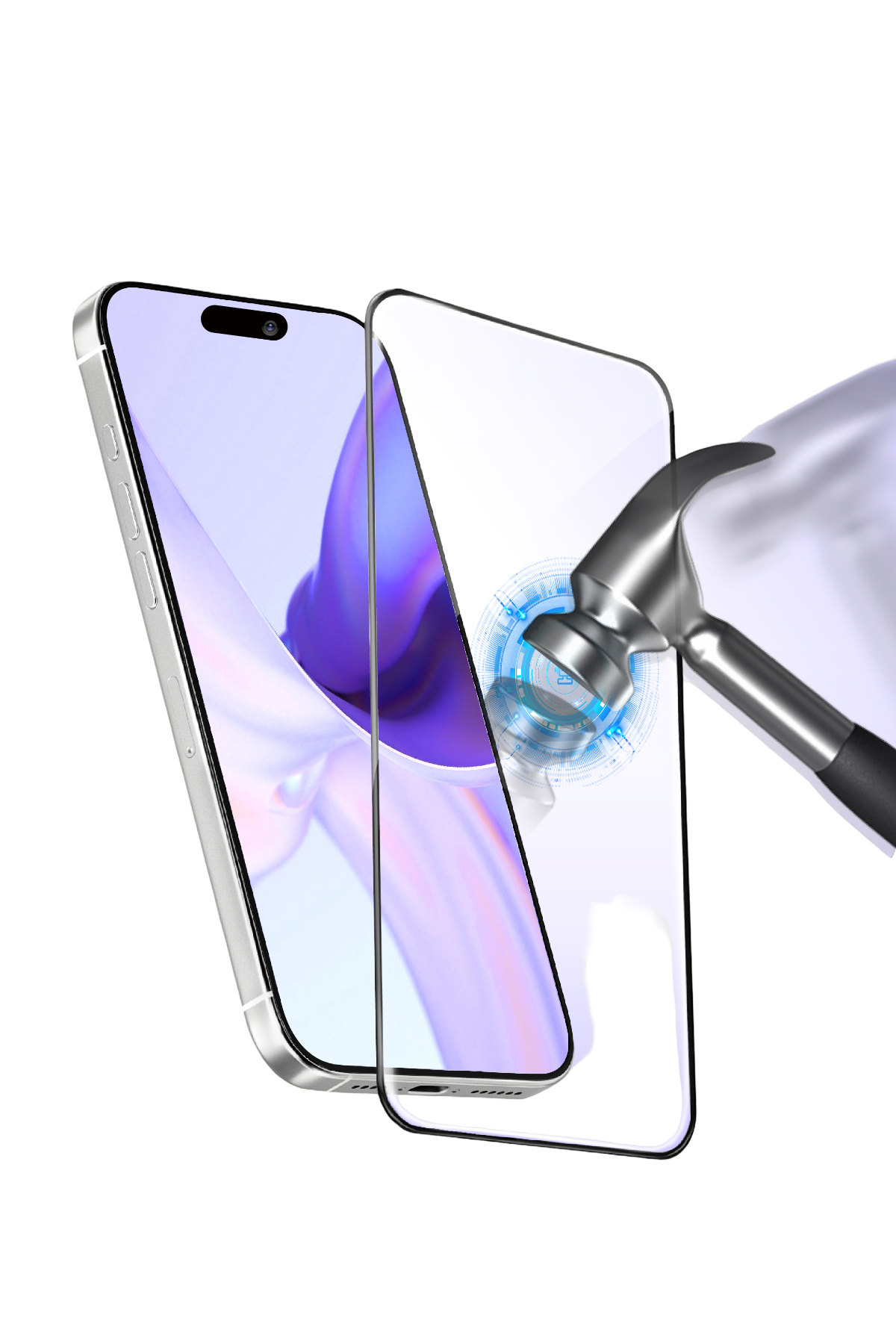 Newface Apple iPhone 17 Pro Bilvis 5D Super Clear Diamond Cam Ekran Koruyucu — görsel 5