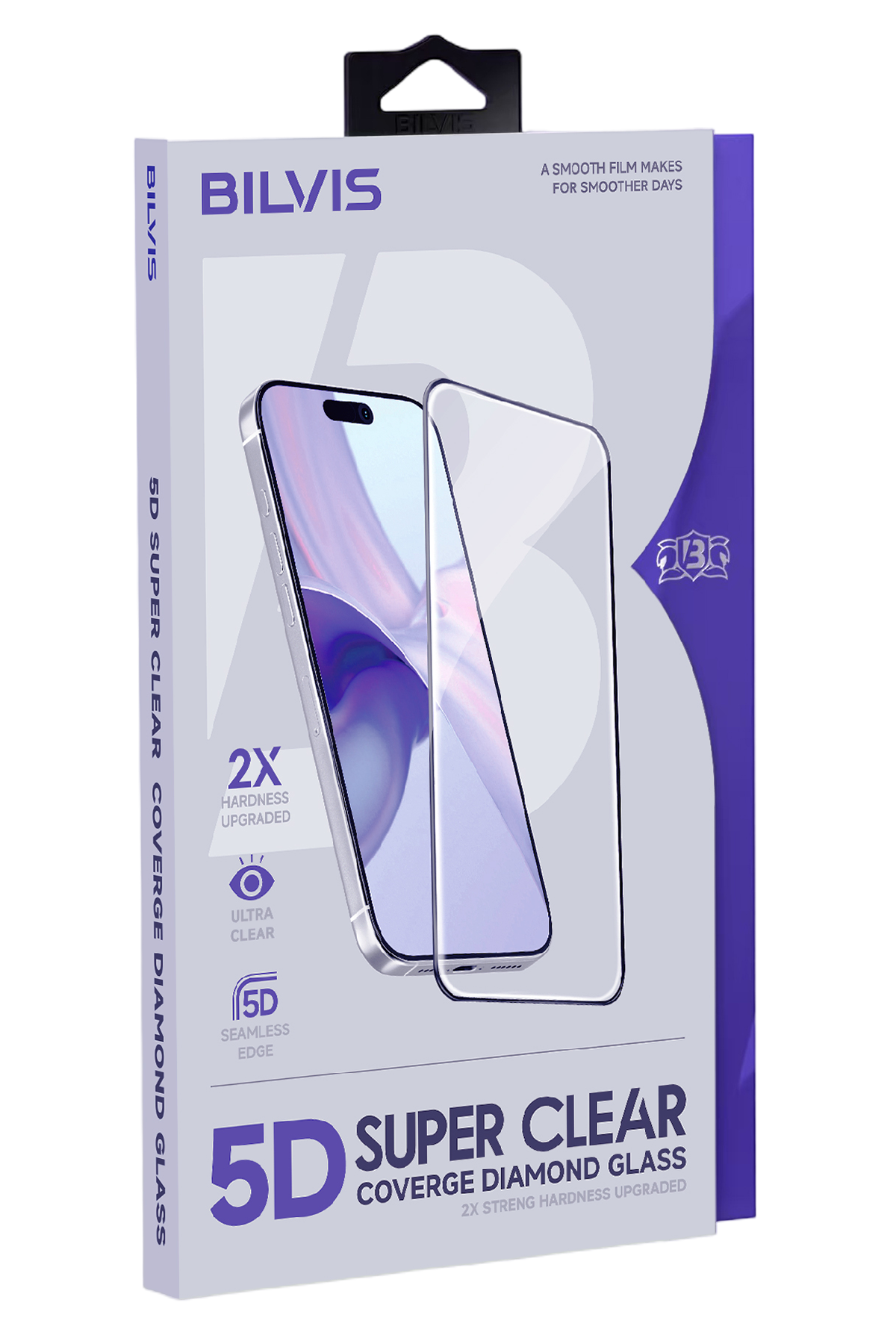 Newface Apple iPhone 17 Bilvis 5D Super Clear Diamond Cam Ekran Koruyucu