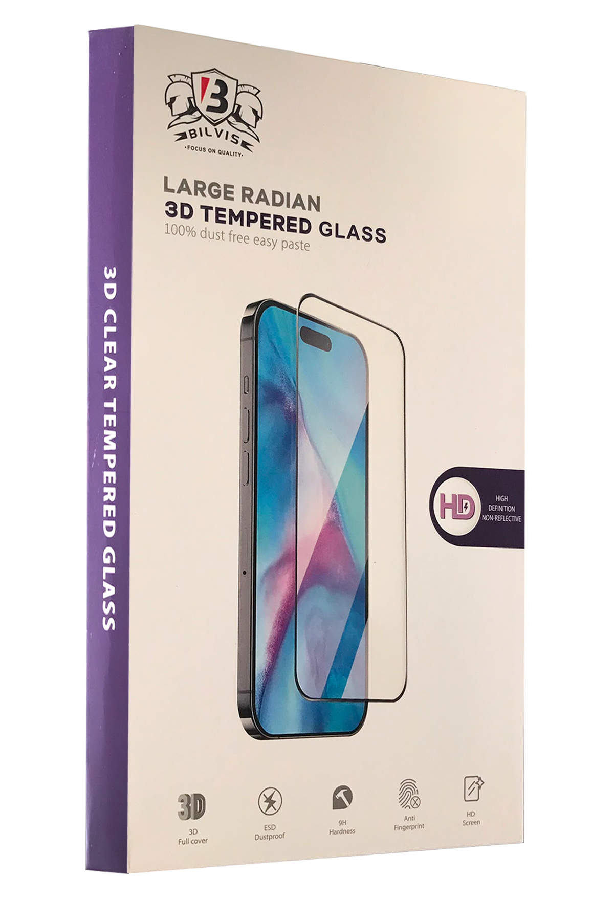 Newface Apple iPhone 16 Pro Max Bilvis 3D Cam Ekran Koruyucu