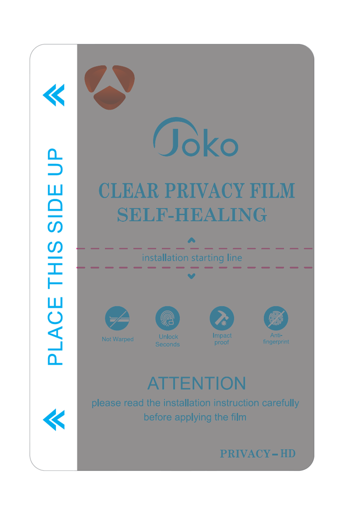 Joko EPU HD Makine Auto Repair Seramik Hayalet Nano Ekran Koruyucu