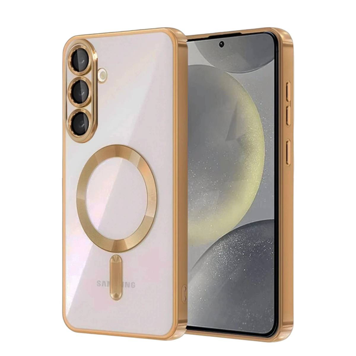 Newface Samsung Galaxy A27 5G Kross Magneticsafe Kapak - Çöl Titanyum