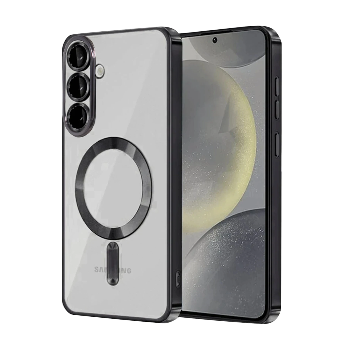 Newface Samsung Galaxy S25 FE Kross Magneticsafe Kapak - Siyah