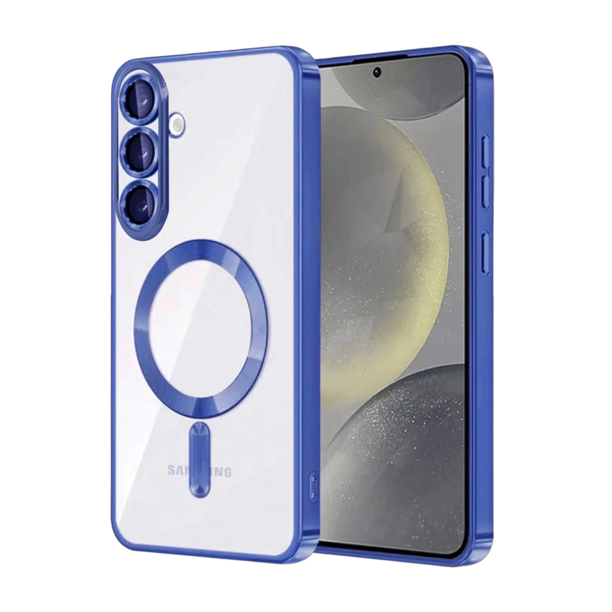 Newface Samsung Galaxy S25 FE Kross Magneticsafe Kapak - Lacivert