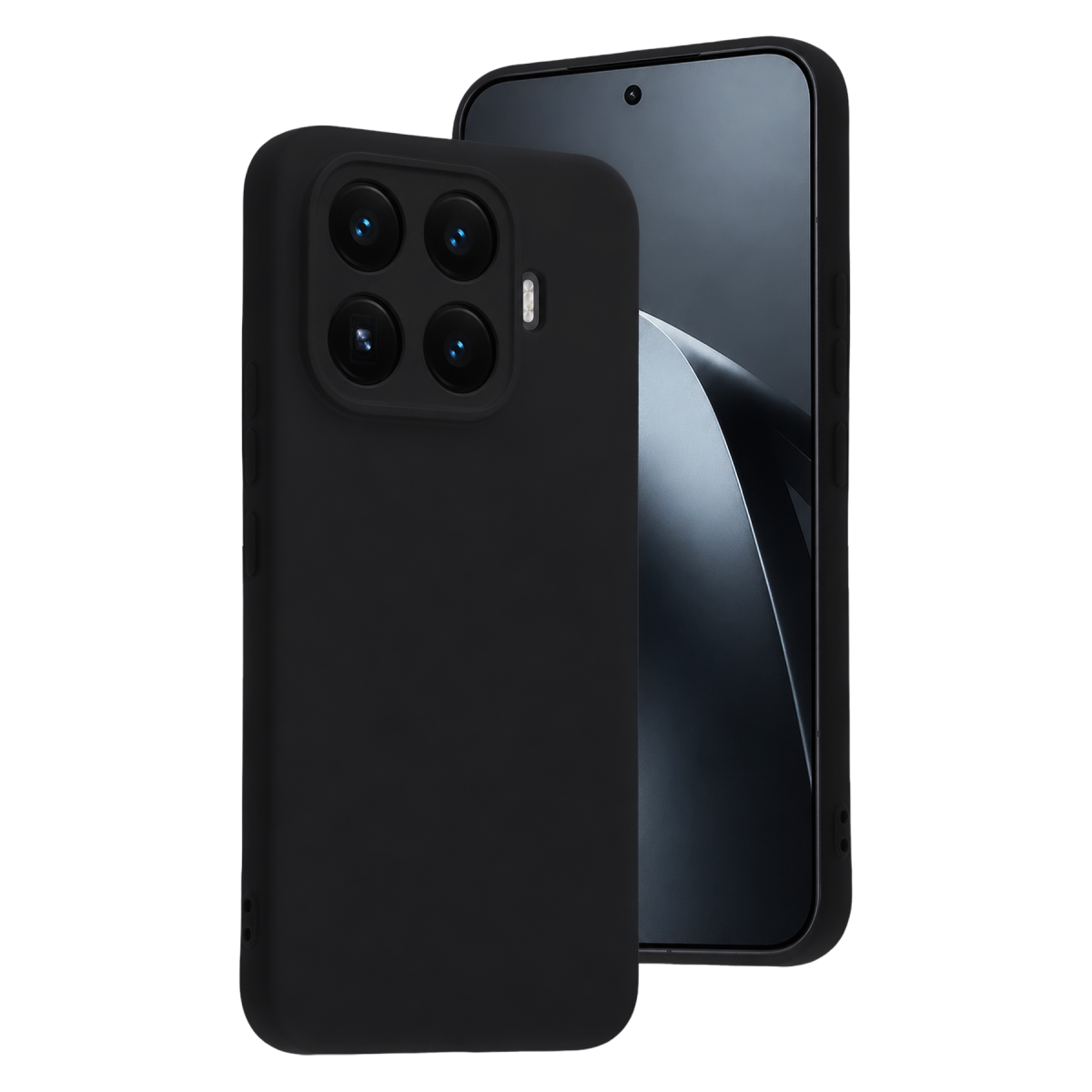 Newface Xiaomi Mi 17T Pro Nano içi Kadife Silikon - Siyah