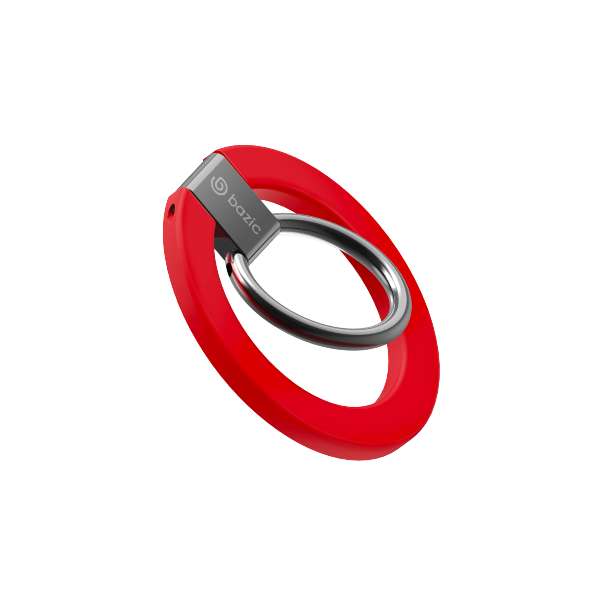 Energea x Bazic GoMag Grip MagSafe Uyumlu Manyetik Telefon Tutucu - Kırmızı