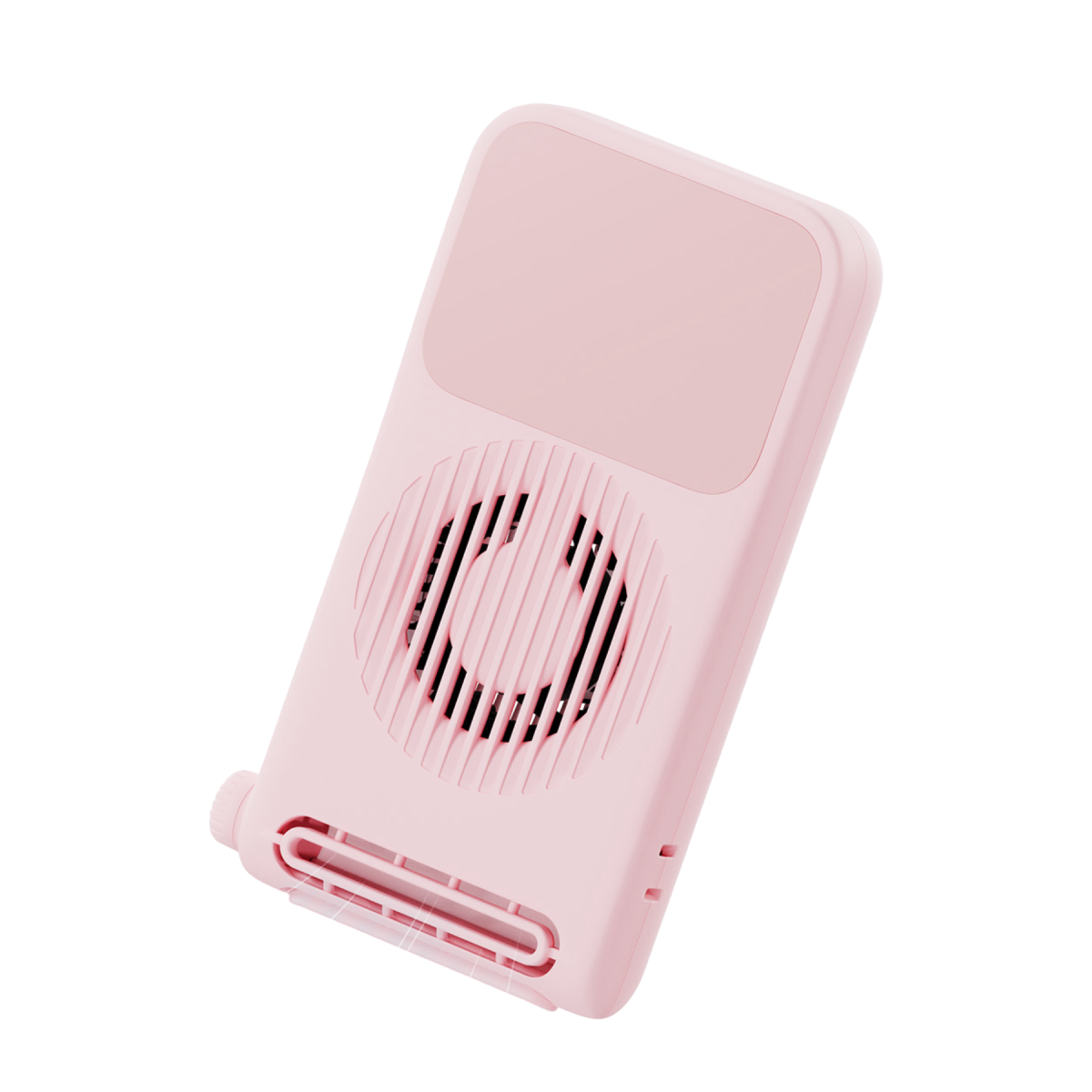 Energea X Bazic GoMag Breeze MagSafe Uyumlu Giyilebilir Mini Fan - Pembe