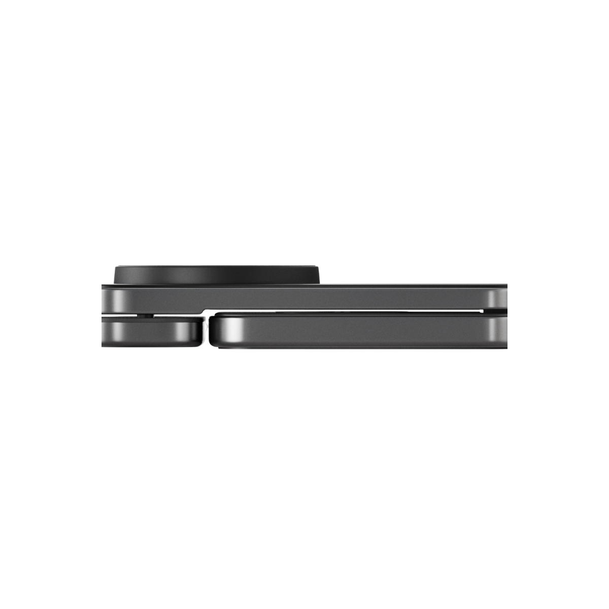 Energea MagTrio 2 3in1 Katlanabilir 25W Telefon Saat Airpods Masaüstü Hızlı Şarj Standı - Siyah