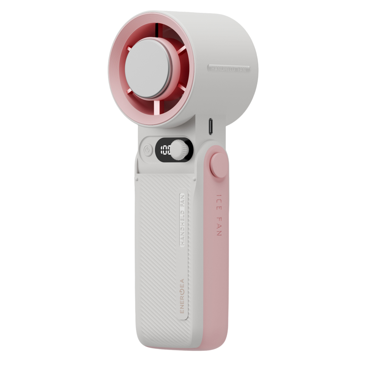 Energea Airmate Chill 6000mAh Şarjlı El Fanı - Pembe