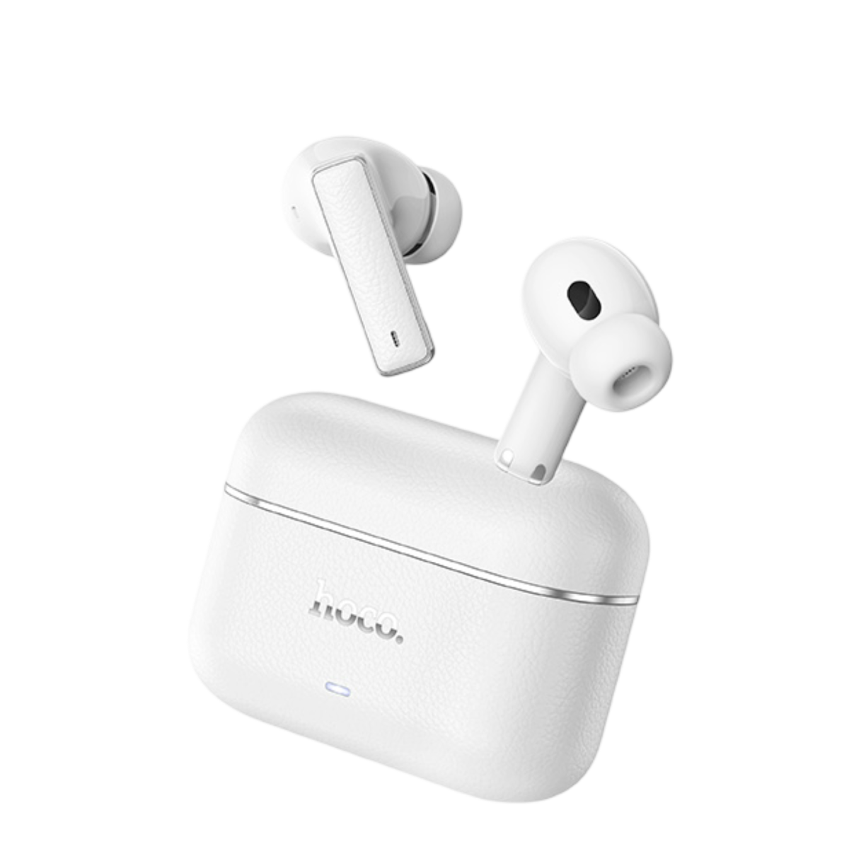 Hoco. EQ35 Rhyme ANC ve ENC Özellikli Bluetooth 5.4 Destekli TWS Kablosuz Kulaklık - Beyaz