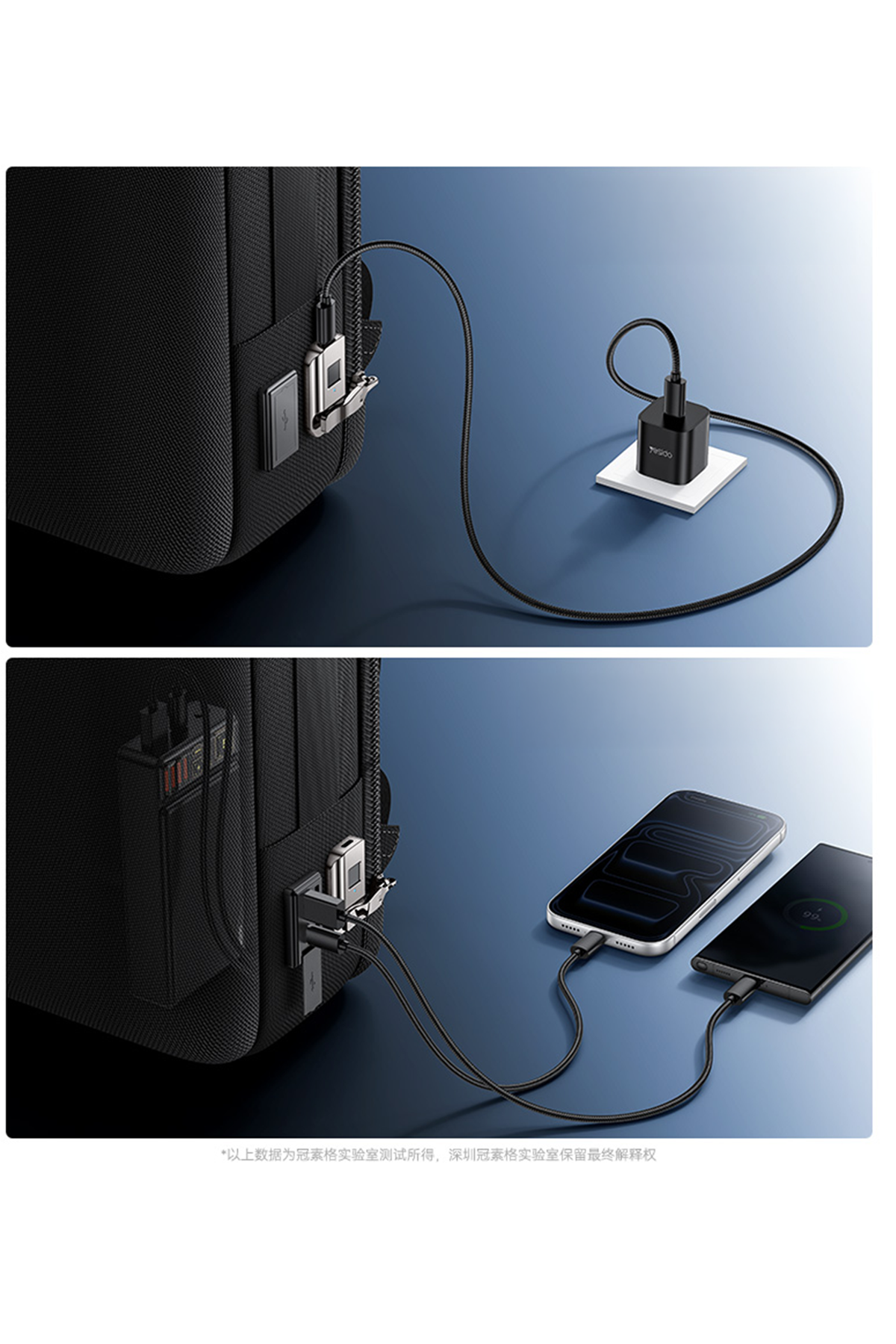 Yesido WB65 USB-A bağlantısı