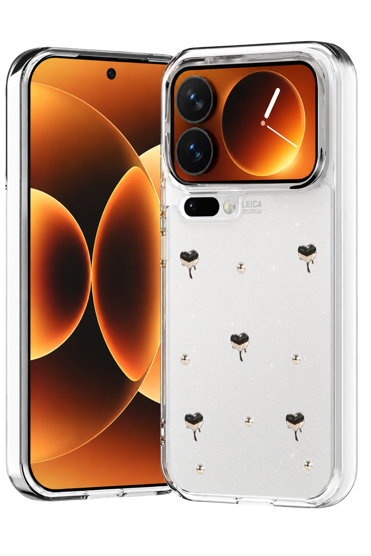 Newface Xiaomi Mi 17 Pro Fiyonk Desenli Kapak - Desen 1