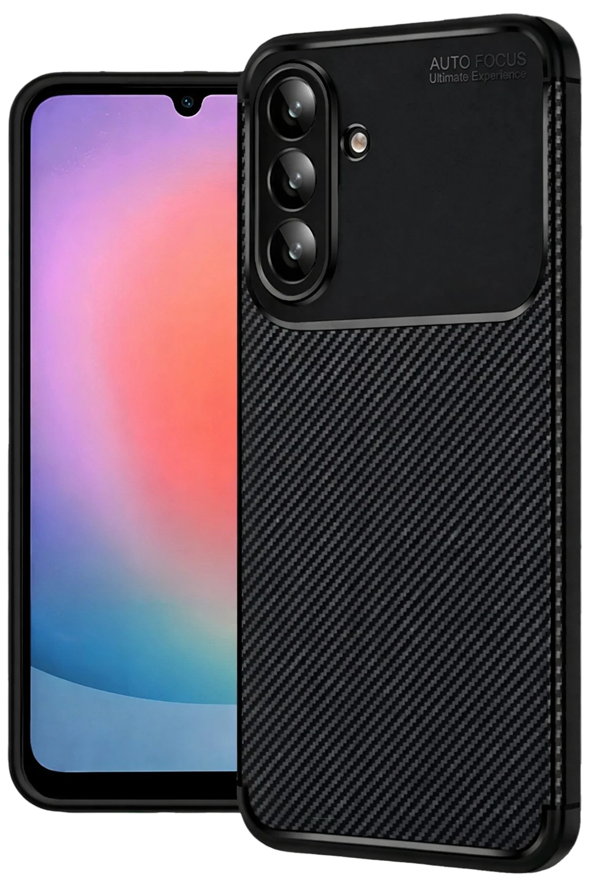 Newface Samsung Galaxy A27 5G Auto Focus Karbon Kapak - Siyah