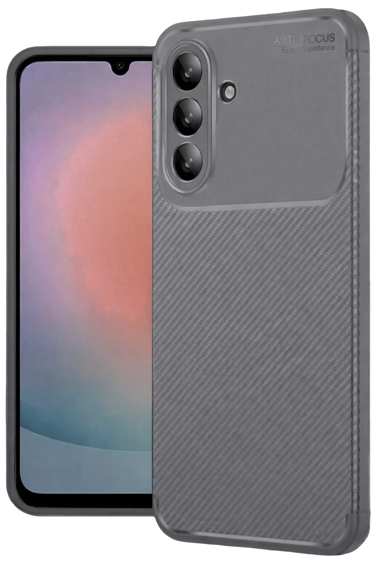 Newface Samsung Galaxy A27 5G Auto Focus Karbon Kapak - Gri