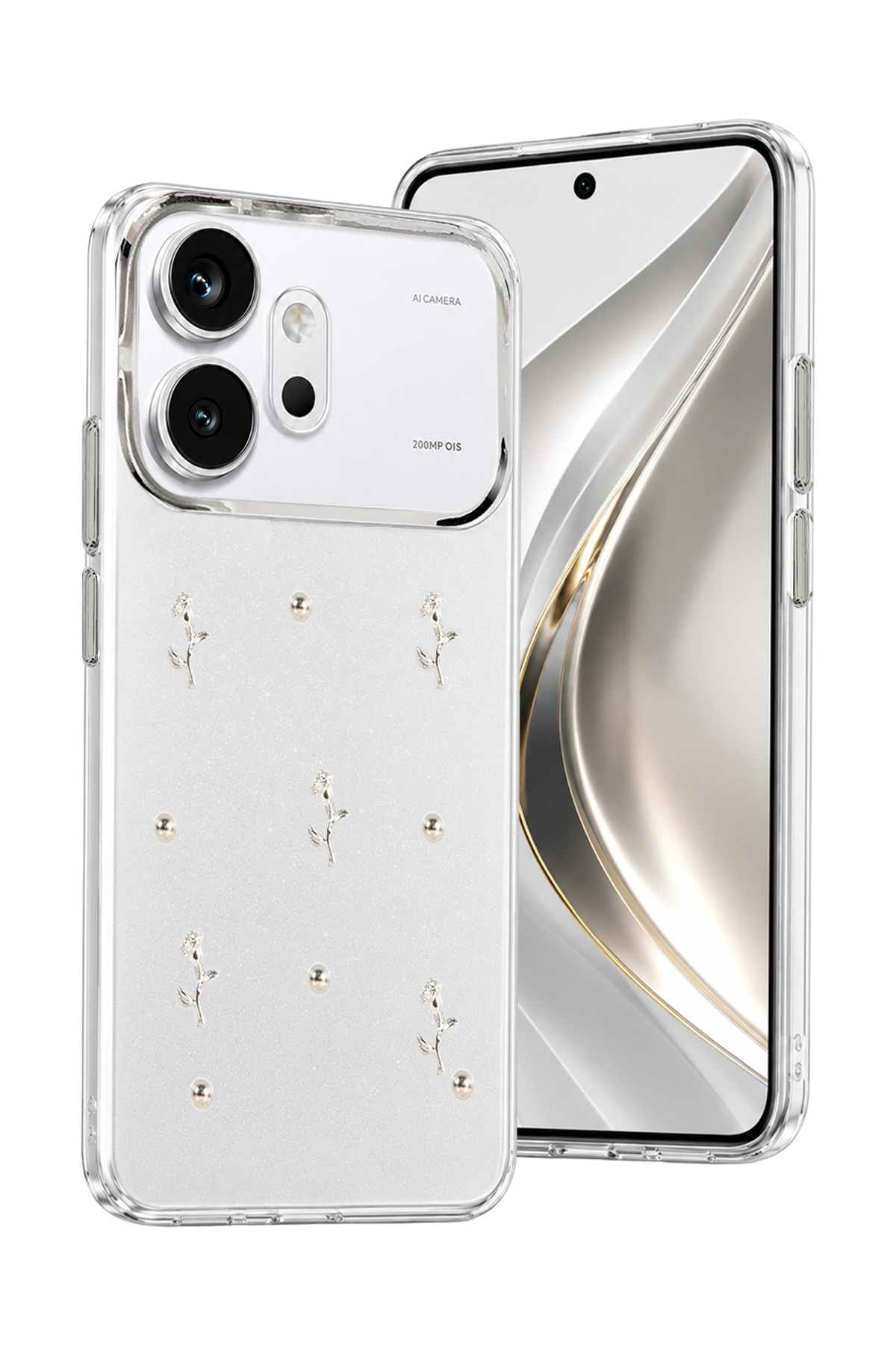 Newface Huawei Honor 600 Fiyonk Desenli Kapak - Desen 4