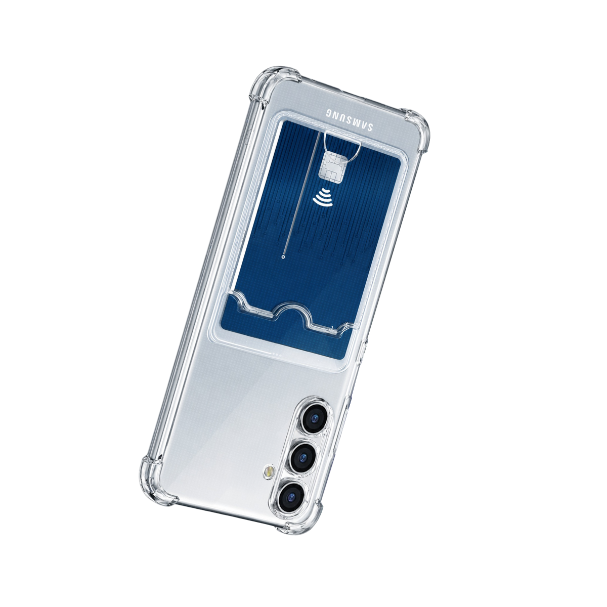 Newface Samsung Galaxy A27 Kılıf Kart Şeffaf Silikon - Şeffaf — görsel 6