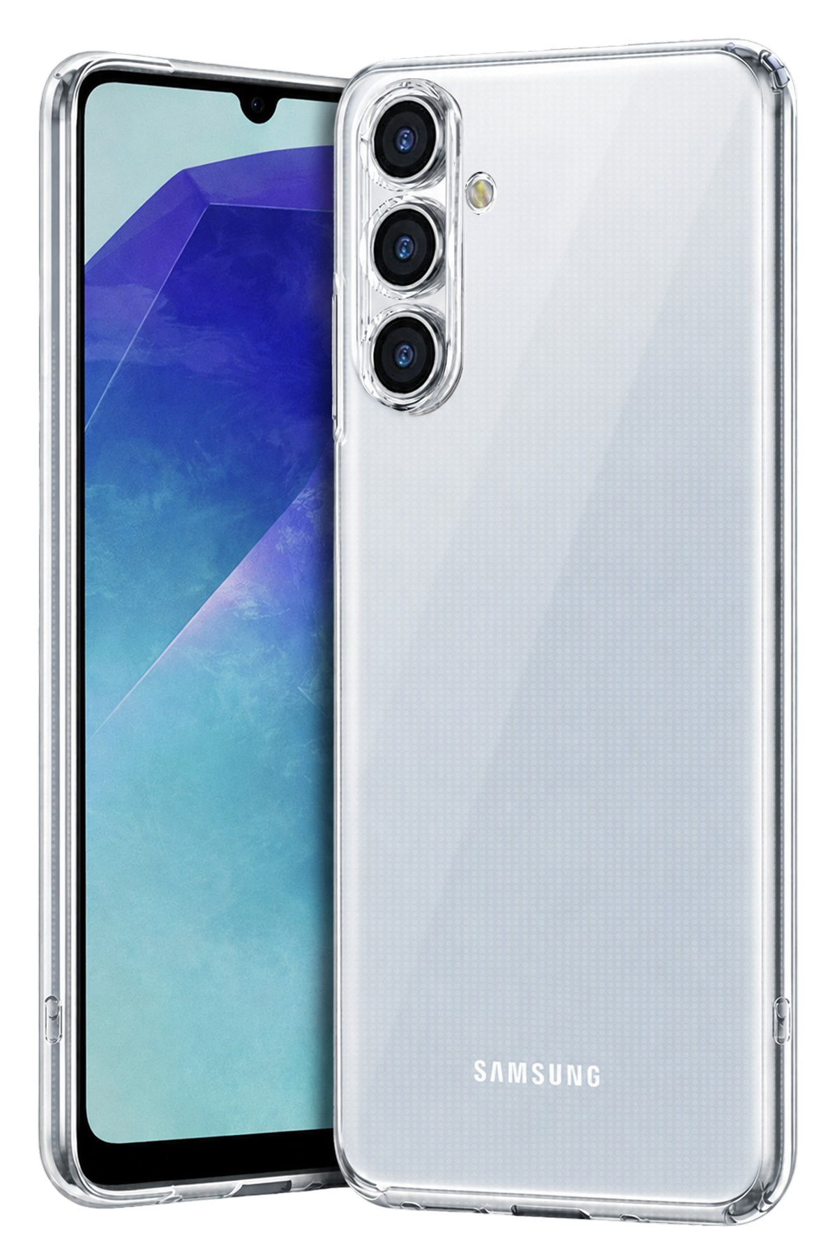 Newface Samsung Galaxy A27 5G Lüx Şeffaf Silikon - Şeffaf