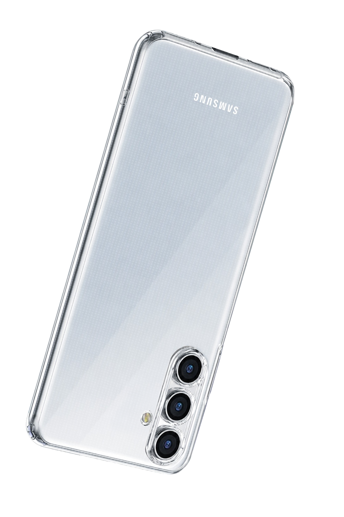 Newface Samsung Galaxy A27 5G Lüx Şeffaf Silikon - Şeffaf — görsel 2