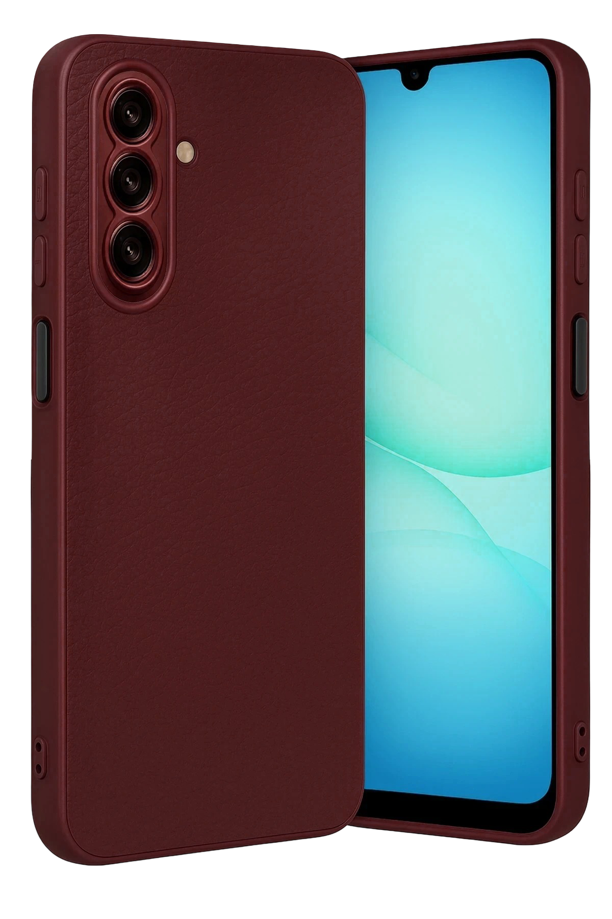 Newface Samsung Galaxy A27 5G Thermax Silikon Kılıf - Bordo