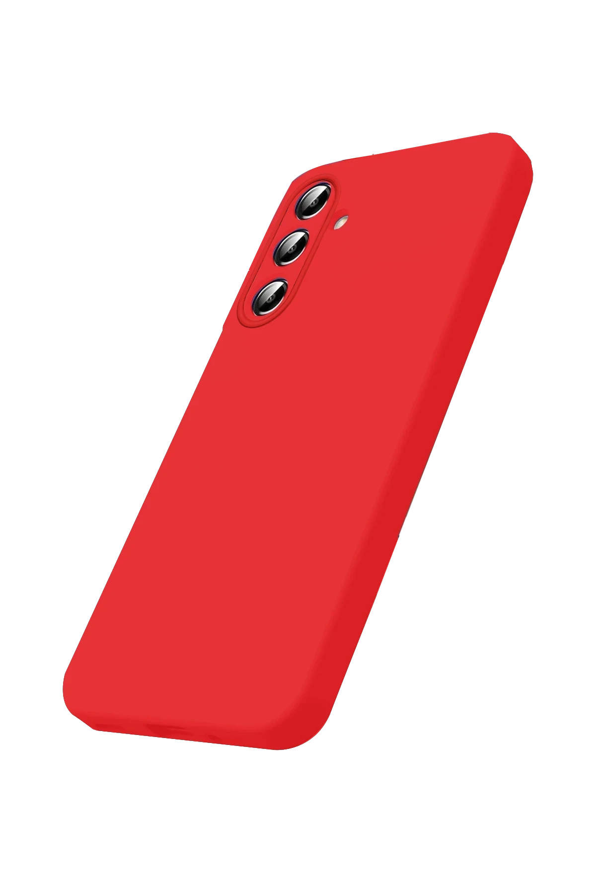 Newface Samsung Galaxy A27 5G Nano içi Kadife Silikon - Kırmızı — görsel 2