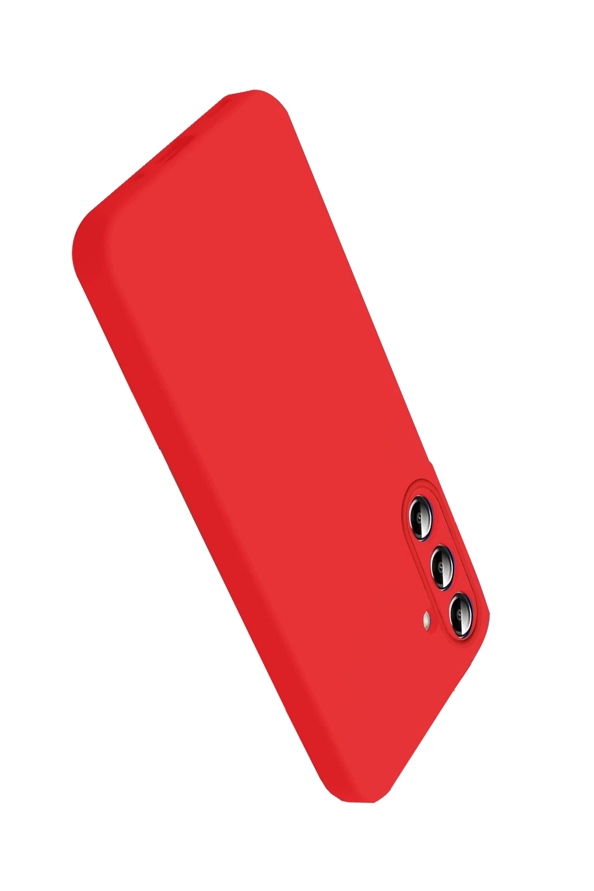 Newface Samsung Galaxy A27 5G Nano içi Kadife Silikon - Kırmızı — görsel 3