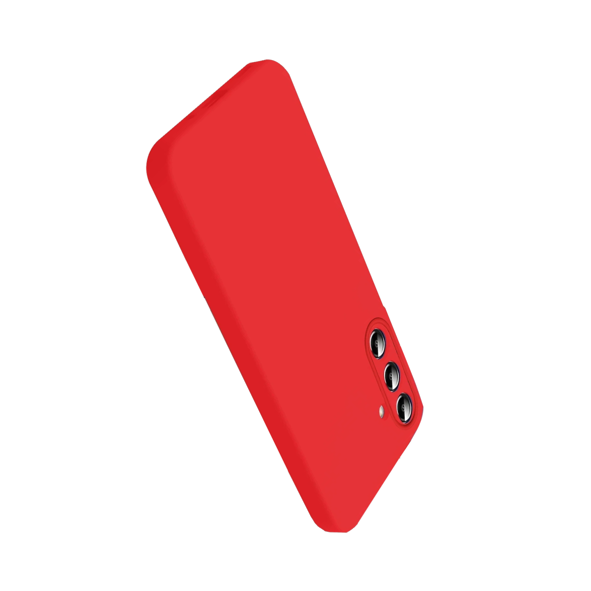 Newface Samsung Galaxy A27 5G Nano içi Kadife Silikon - Kırmızı — görsel 6