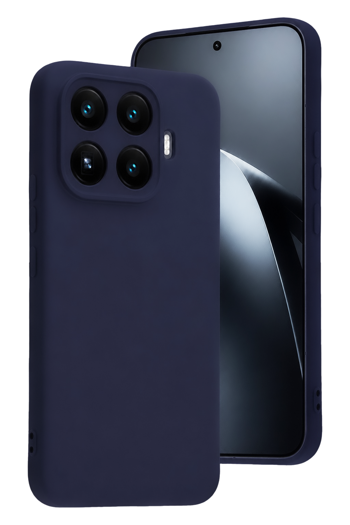 Newface Xiaomi Mi 17T Nano içi Kadife Silikon - Lacivert