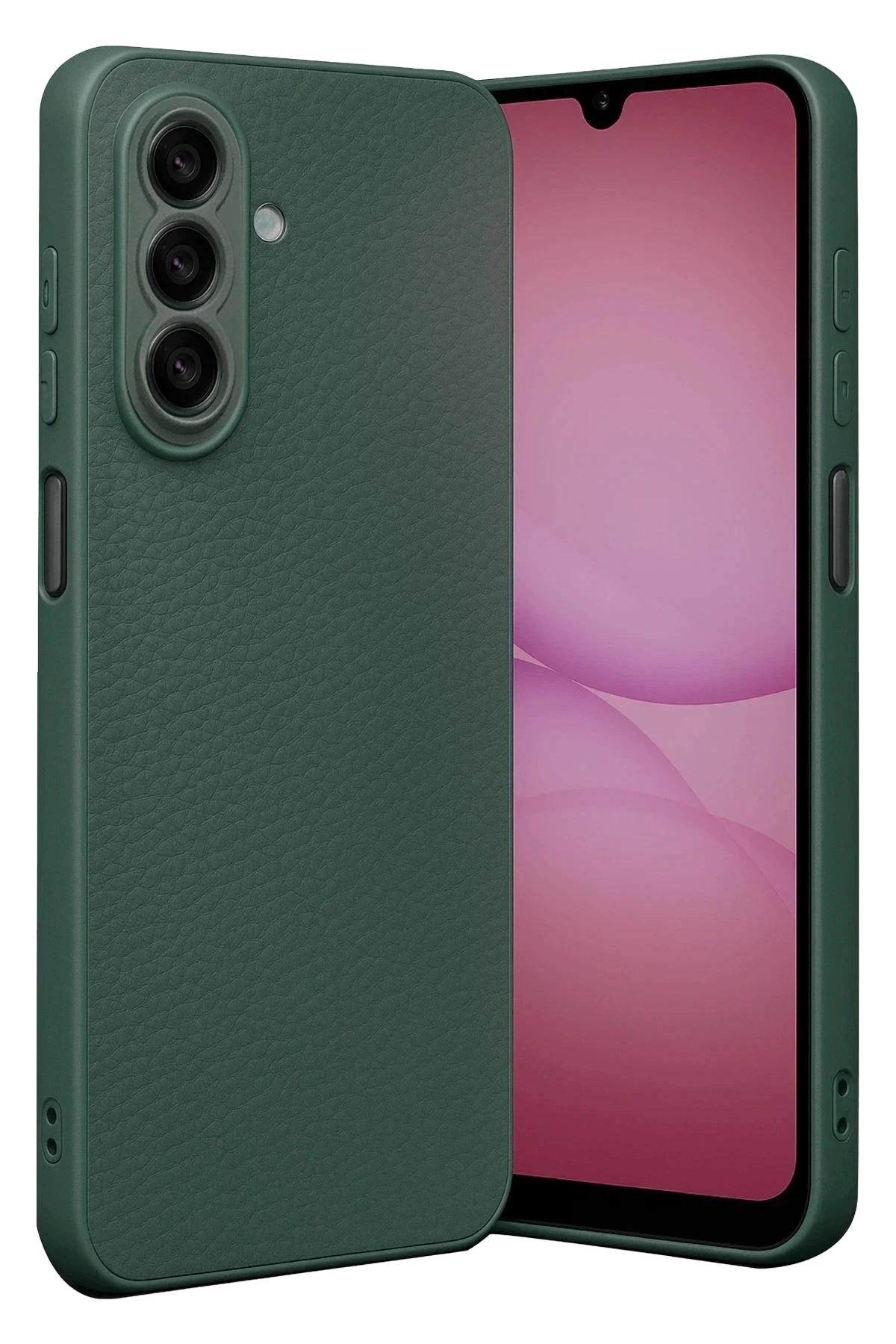 Newface Samsung Galaxy A27 5G Thermax Silikon Kılıf - Koyu Yeşil