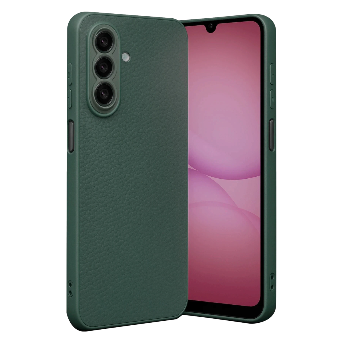 Newface Samsung Galaxy A27 5G Thermax Silikon Kılıf - Koyu Yeşil