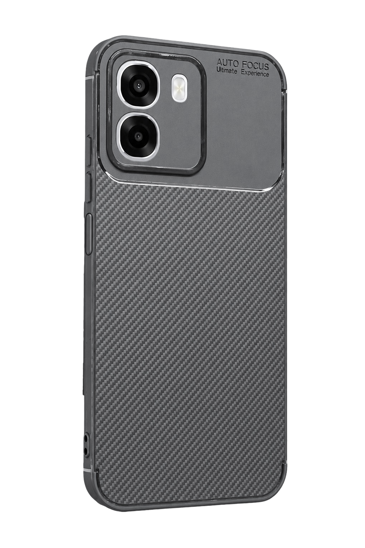 Newface Oppo Oppo A6T 5G Auto Focus Karbon Kapak - Gri